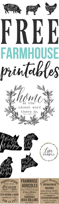 Free Farmhouse Print